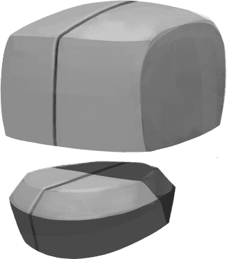 Example reference shapes and illustrations for practice assignments